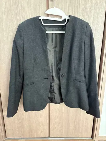 ANCHOR WOMAN 스트레치 자켓 다크 그레이