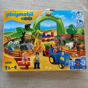 미개봉 플레이모빌 123 6754 동물원