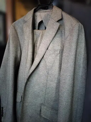 새상품=팬츠 예비 저지 수트 L 셋업 3세트 그레이 가을/겨울