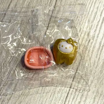 산리오 캐릭터즈 다 같이 되자! 치아 키티 골드