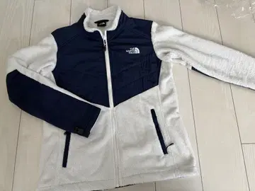 THE NORTH FACE 플리스 자켓 네이비/화이트