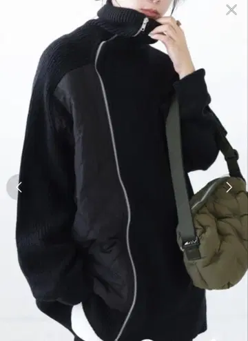 antiqua 안티카 니트 지퍼 가디건