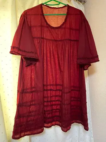 핑크하우스 PINK HOUSE 반팔 빨간색 레드