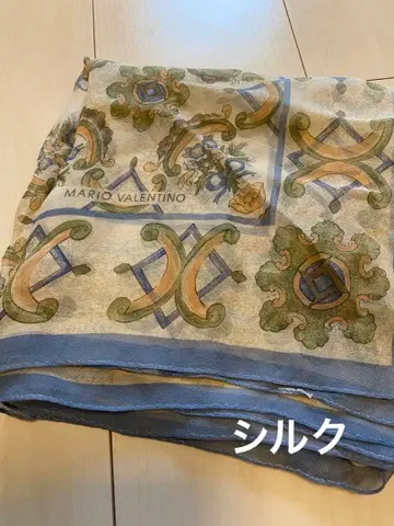 대형 쉬폰 스카프 실크 100%