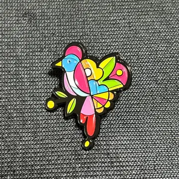 오사카 만박 컬럼비아관 핀 배지 핀 배치