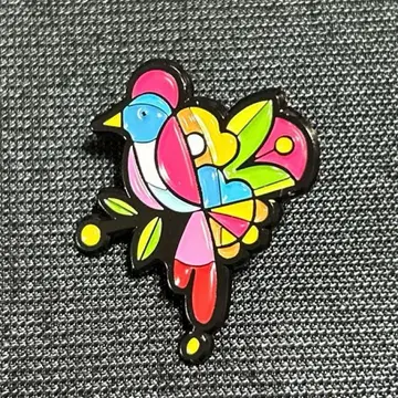 오사카 만박 컬럼비아관 핀 배지 핀 배치