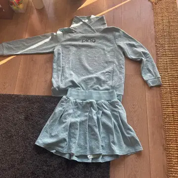 PING 골프웨어 세트 L 사이즈 스카이블루