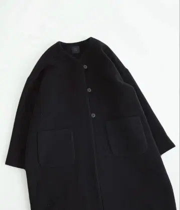 새상품급 미사용 늑대와 북극곰의 비카 롱 멜톤 코트