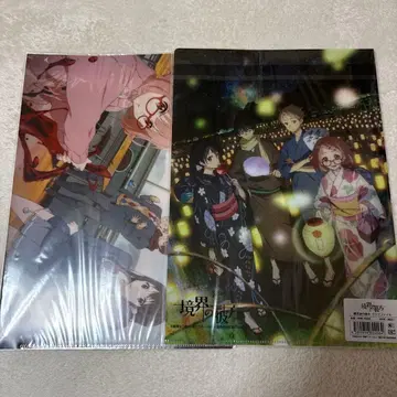 쿄카이노 카나타 나라토우카에 클리어 파일 2장 세트