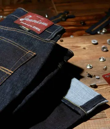 새상품 JEANISM EDWIN 코듀라 스트레치 데님 팬츠 스트레이트