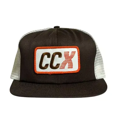 거의 데드스탁 [ 80s ] USA제 빈티지 CCX 트래커 캡 기업계