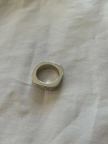 Swarovski 스퀘어 반지 크리스탈 장식