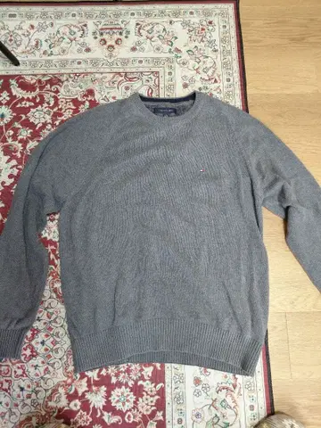 TOMMY HILFIGER 그레이 스웨터 XL