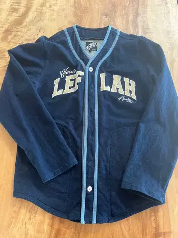 [중고품] LEFLAH 베이스볼 셔츠 자켓 XL