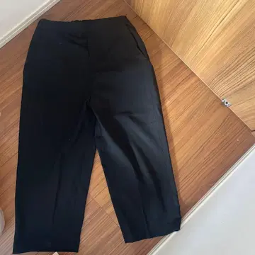 미즈이로 인드 블랙 캐주얼 팬츠