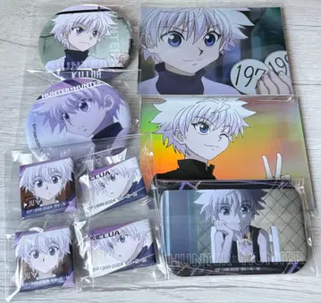 HUNTER x HUNTER 키루아 캔뱃지 장면 사진 카드 푸치CAN