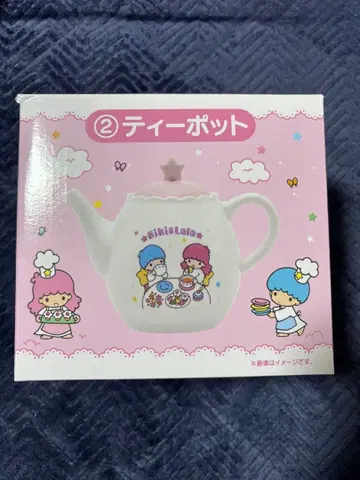 산리오 키키&라라 뽑기 찻주전자