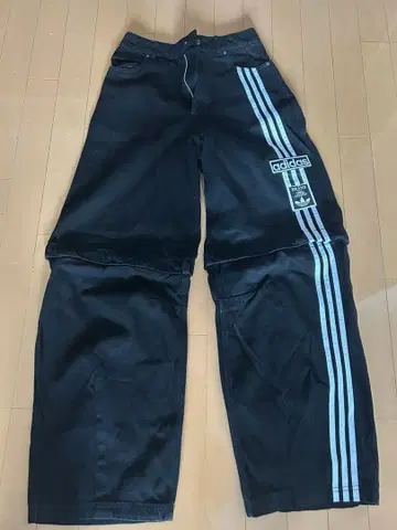 adidas 아디블레이크 2-IN-1 데님 팬츠 블랙 27