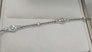 스타 주얼리 팔찌 플라티나 다이아