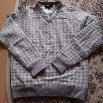 캘러웨이 안감 부착 골프 스웨터 하운드투스 여성용 L 사이즈