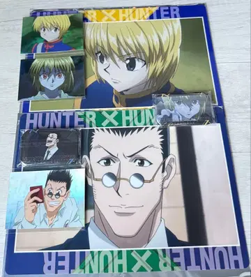 HUNTER x HUNTER 크라피카 레오리오 캔뱃지 카드 장면 사진