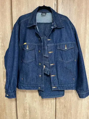 프리즌 블루스 데님 셋업