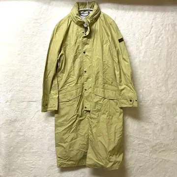 AIGLE 에이글 방수 소재 베이지 스텐카라 코트 롱 기장