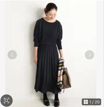 슬로브 이에나 니트 원피스