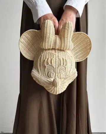 KIS Design:MINNIE MOUSE / Wicker bag