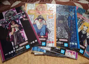 제일복권 데스노트 F상 클리어 포스터 12종 컴플리트