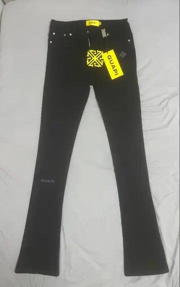 GUAPI 구아피 플레어 데님 블랙 30 완판템