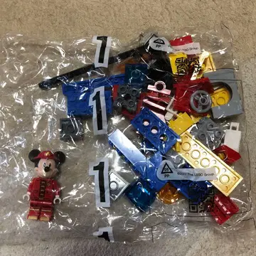LEGO 소방 미키마우스 블록 부품 세트