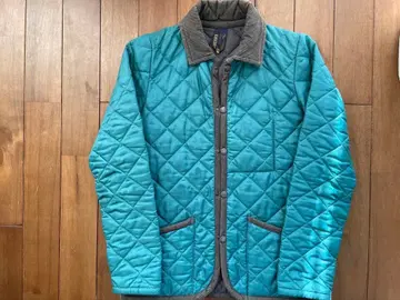 Lavenham 터콰이즈 퀼팅 자켓 united arrows