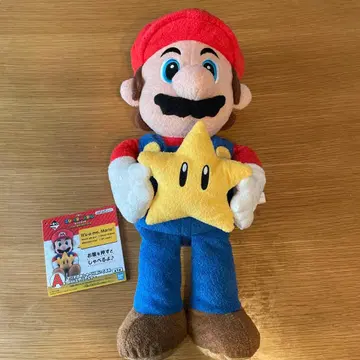 1번 복권 마리오 봉제 인형 별 모양 포함 약 30cm
