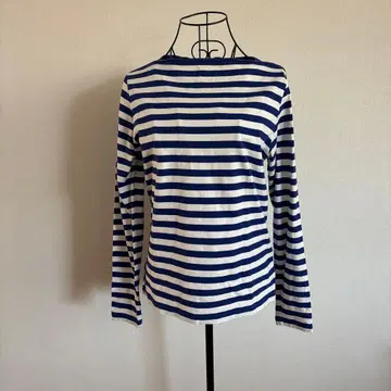 HYKE 블루 보더 사이즈 2