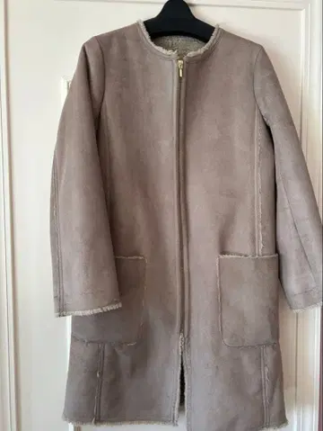 스웨이드풍 보아 리바이스 코트