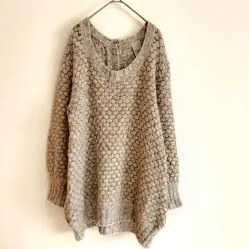 Logement de Claire 니트 M 베이지 긴팔 니트