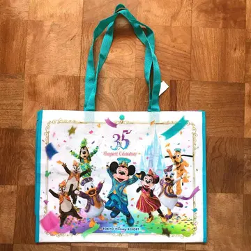 쇼핑백 도쿄 디즈니 리조트 35주년 실사 익명 배송