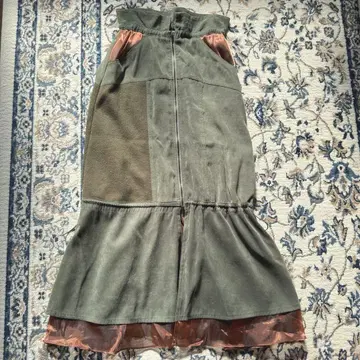 AMERI DRAWSTRING ZIP SKIRT 아메리 빈티지