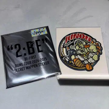 BE:FIRST DOME TOUR JUNON 자수 패치 스티커