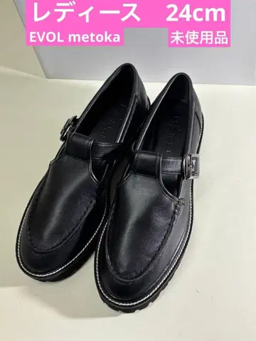 EVOL metoka 여성용 통굽 로퍼 미사용품