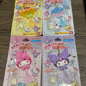 산리오 캐릭터즈 롤리팝 캔디 참 4종