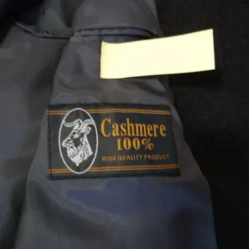 100% Cashmere Dark Blue Jacket