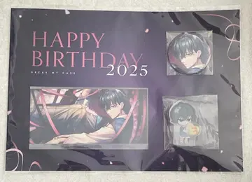 브레마이 벌스데이 캔뱃지 아크릴 블록 호로카 타마노 유레 세트