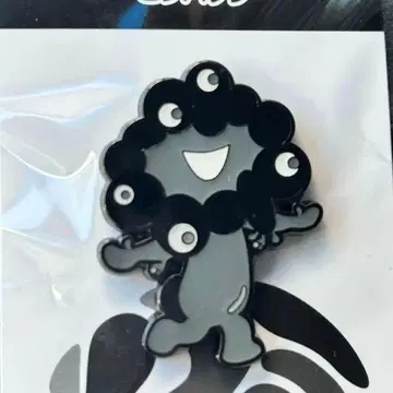 EXPO2025 오사카 간사이 박람회 블랙 미야쿠 핀 배지 B