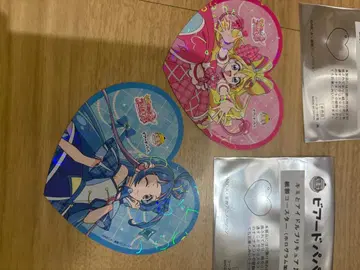 너와 아이돌 프리큐어 비어드 파파 콜라보 코스터 세트