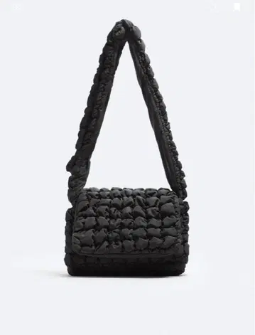 ZARA SOFT 크로스 바디백 [ 한정판 모델 블랙 완판템 새상품급 ]