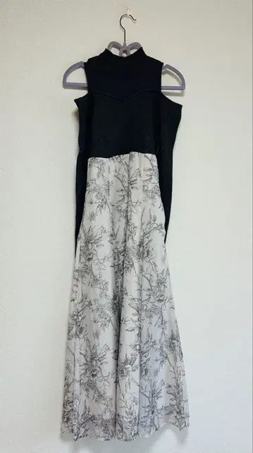 MERCURYDUO 니트 도킹 토와르 드 주이 원피스 M