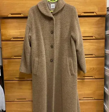 TWO:C 롱 코트 브라운