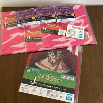 1번 복권 원피스 캐릭터 굿즈 세트